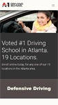 Mobile Screenshot of a1drivingschools.com